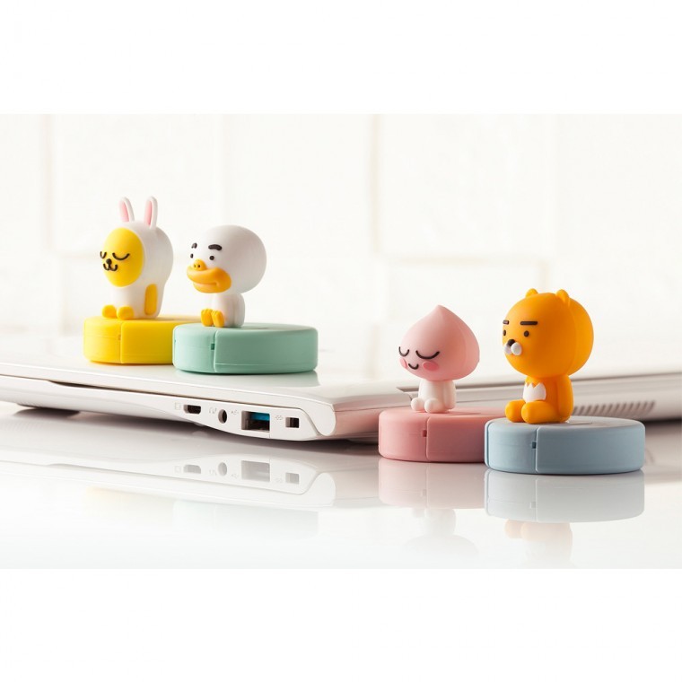 D카카오프렌즈 피규어 USB 32G 캐릭터 이동식 디스크 - 상품 이미지