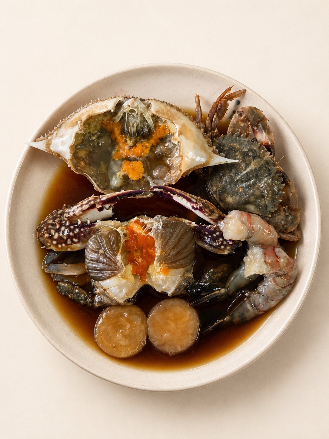 연평도 암꽃게 돌게 새우 관자 모듬장-프리미엄 모듬장 2.5kg - 상품 이미지