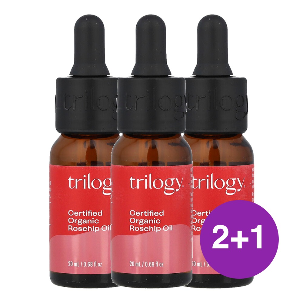 Trilogy 인증 로즈힙 오일 20ml, 3개 - 상품 이미지