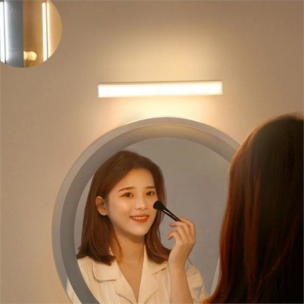 부착식 무선 현관 센서등 충전식 무선 led 센서등 인테리어 조명 - 상품 이미지