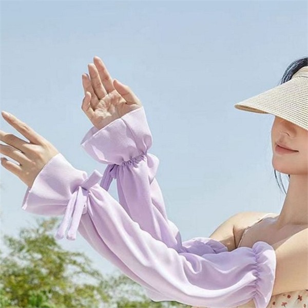 통기성 자외선 차단 팔 토시 시원한 쿨 팔 토시 손등 - 상품 이미지