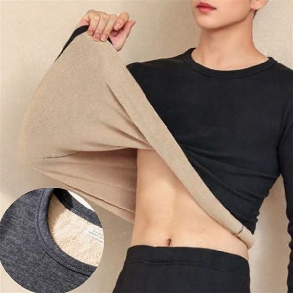두꺼운 남성 발열 내의 상하 기모 남성 보온 내복 상하 - 상품 이미지