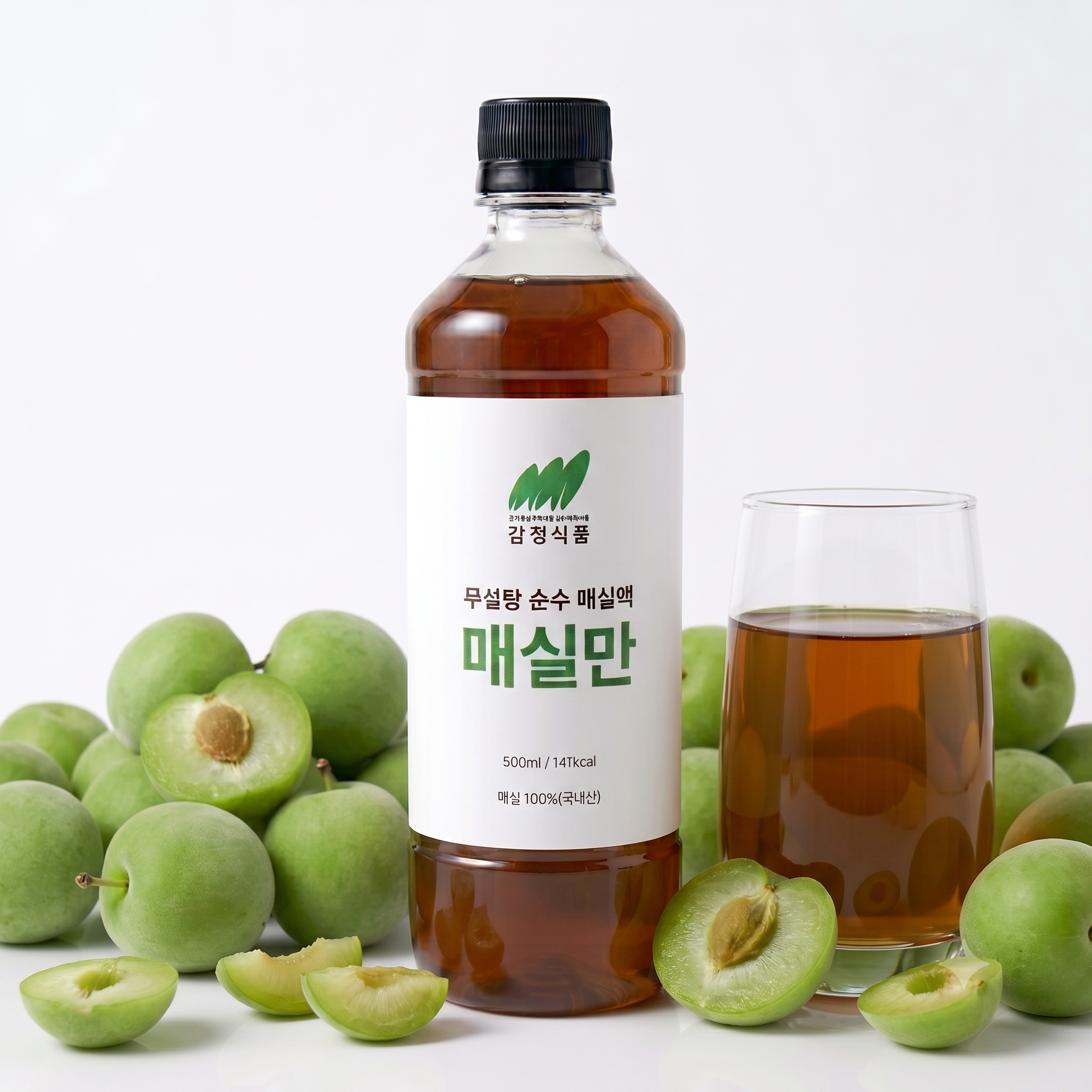 무설탕 매실청 매실액 임산부 매실 액기스 엑기스 원액 500ml - 상품 이미지