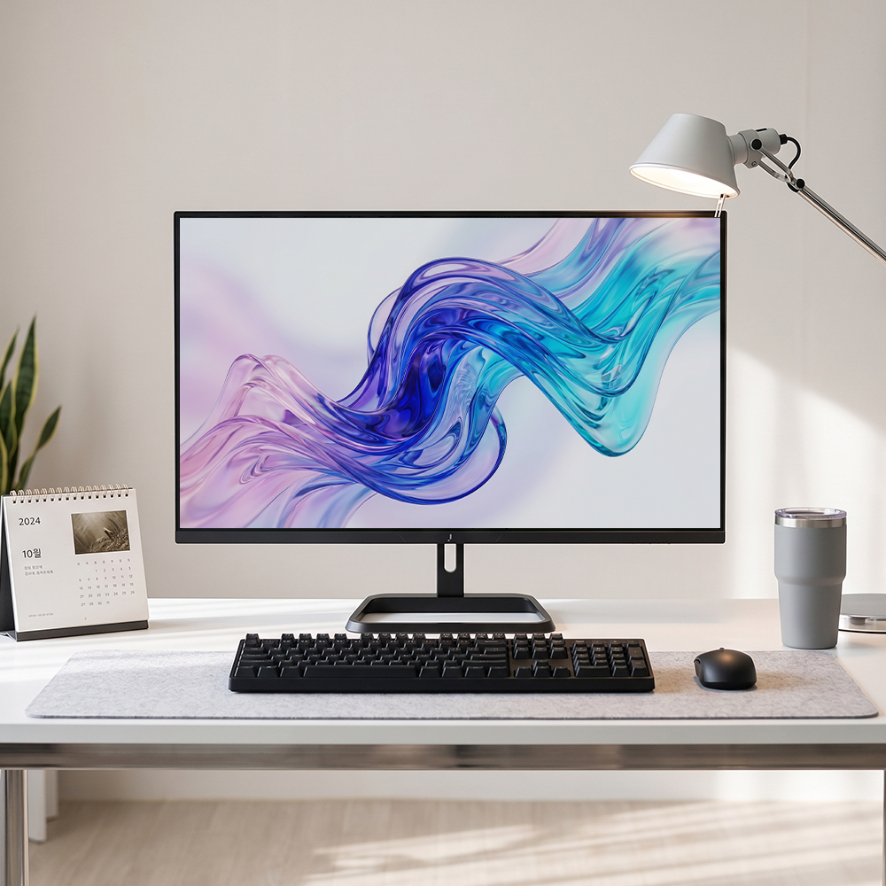 ★최대10%적립+리뷰5천원★ 주연테크 V32Q75A LED 컴퓨터 모니터 QHD IPS 75Hz 80~81cm(32인치), 무결점 상품 이미지