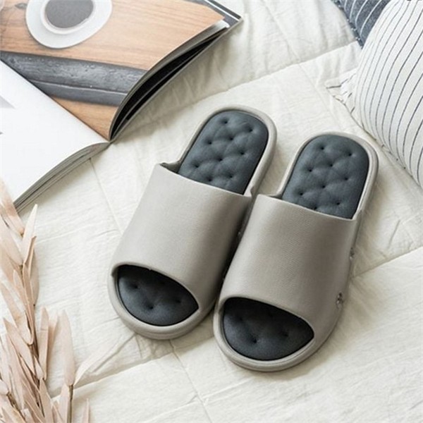 말랑말랑 거실 슬리퍼 푹신한 거실화 층간소음 방지 실내화 여성 - 상품 이미지