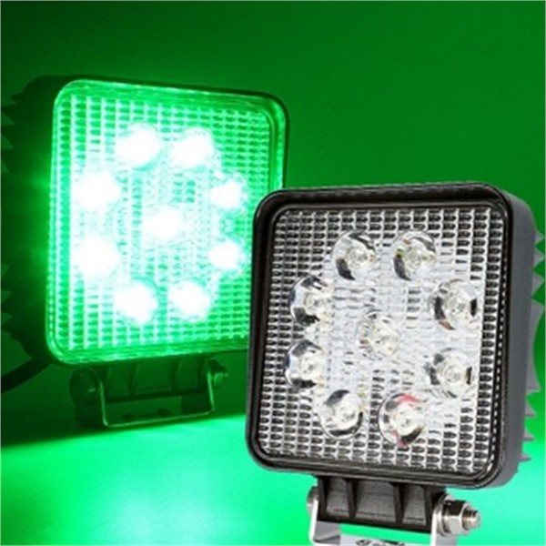 방수 차량용 led 써치라이트 27W 작업용 12v led 써치라이트 캠핑 - 상품 이미지