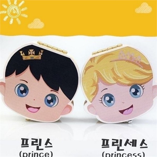 영유아 소나무 유치 보관함 젖니 원목 유치 보관함 상자 추억 - 상품 이미지