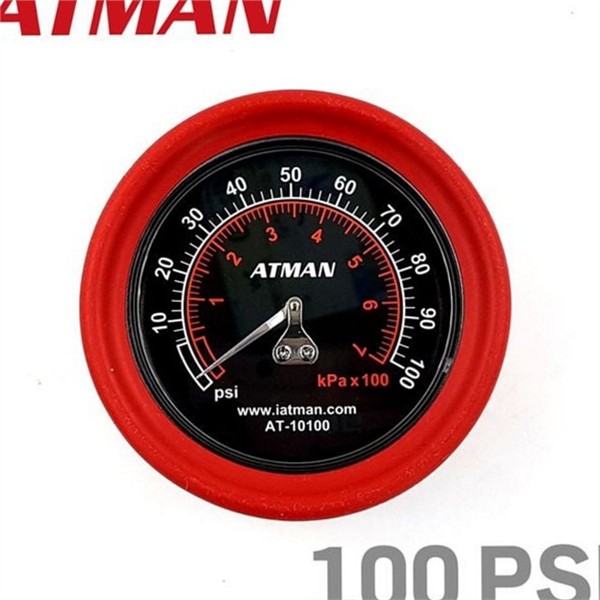 자동차 타이어 100PSI 차량용 타이어 공기압 측정기 체크기 관리 - 상품 이미지