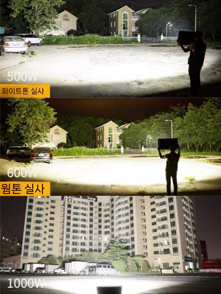 LED 투광등 공장등 사각 조명 투광기 창고등 작업등 산업용 150W 백색광 - 상세 이미지 3