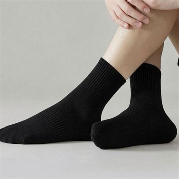 데일리 남성 중목 양말 10켤레 기본 남성 사계절 양말 직장인 - 상품 이미지