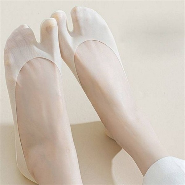 실리콘 여성 엄지 분리 덧신 5켤레 얇은 여성 쪼리 타비 - 상품 이미지
