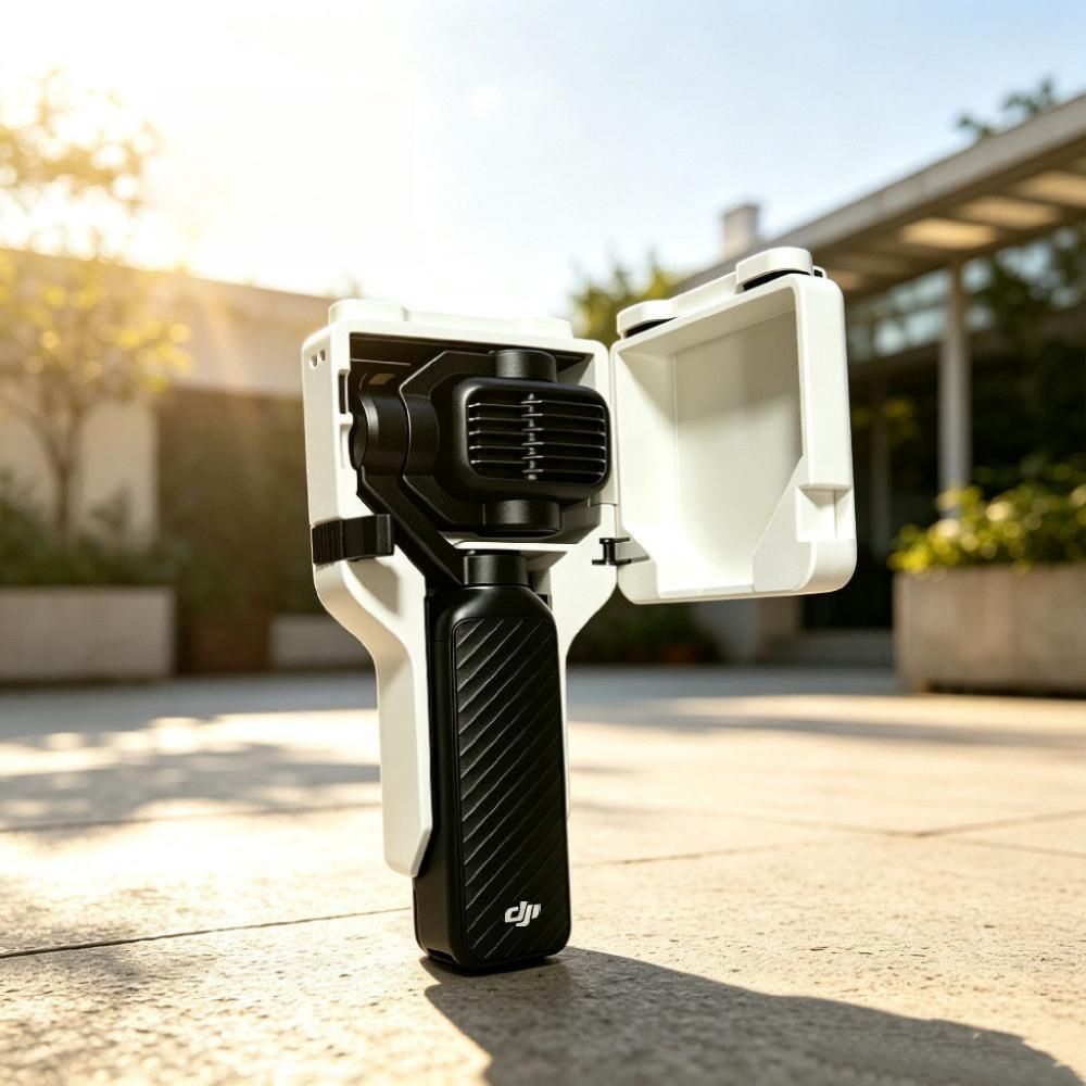 DJI 포켓4P 케이스 필터 메모리 카드 보관 멀티 커버 거치대 - 상품 이미지