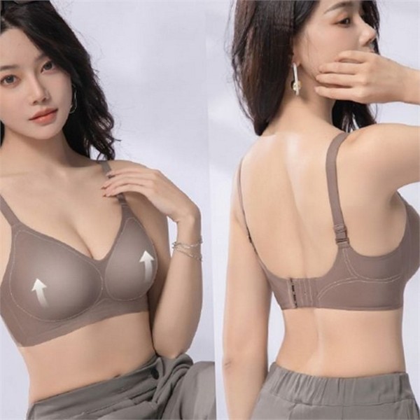 와이어리스 여성 노와이어 브라 4컬러 무봉제 여성 심리스 브라 브래지어 - 상품 이미지
