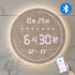 플라이토 4세대 블루투스 스피커 백라이트 LED 벽시계 인테리어 온습도 ... 솔직 후기 | 실제 배치 사진 포함 썸네일