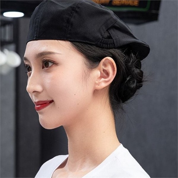 베레모형 위생모 바리스타 조리모 조리용 주방 식당 조절 - 상세 이미지 2