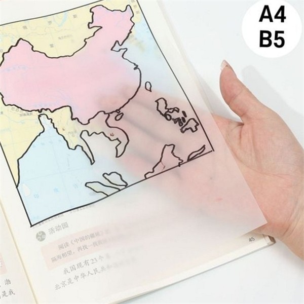 포스트잇 대형 투명 메모지 반투명 a4 투명 메모지 정리용 부착 - 상세 이미지 2
