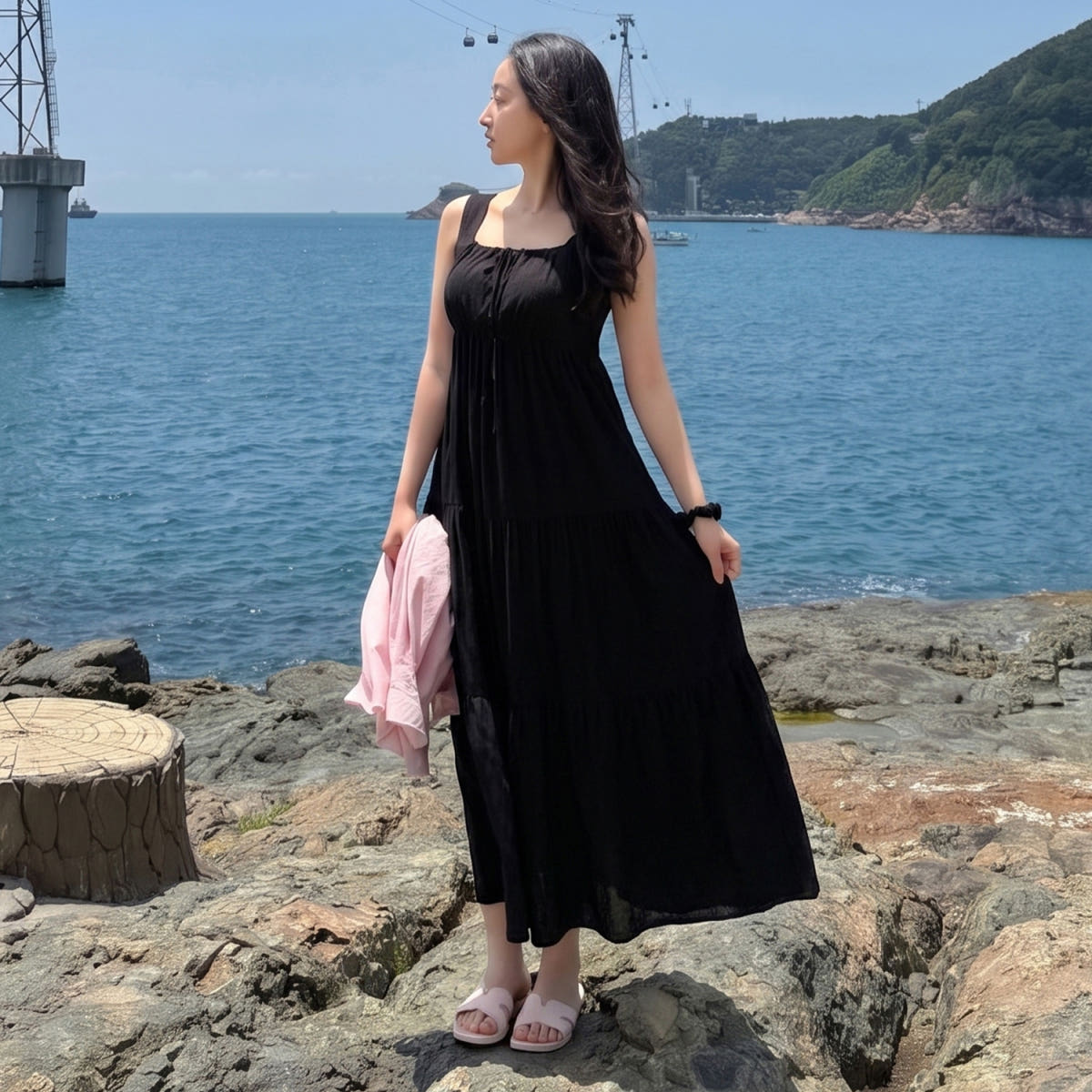제로스트릿 [제로스트릿][2컬러] 스위트 레이스 원피스 SWEET LACE ONE-PIECE - 최저가 78,000원