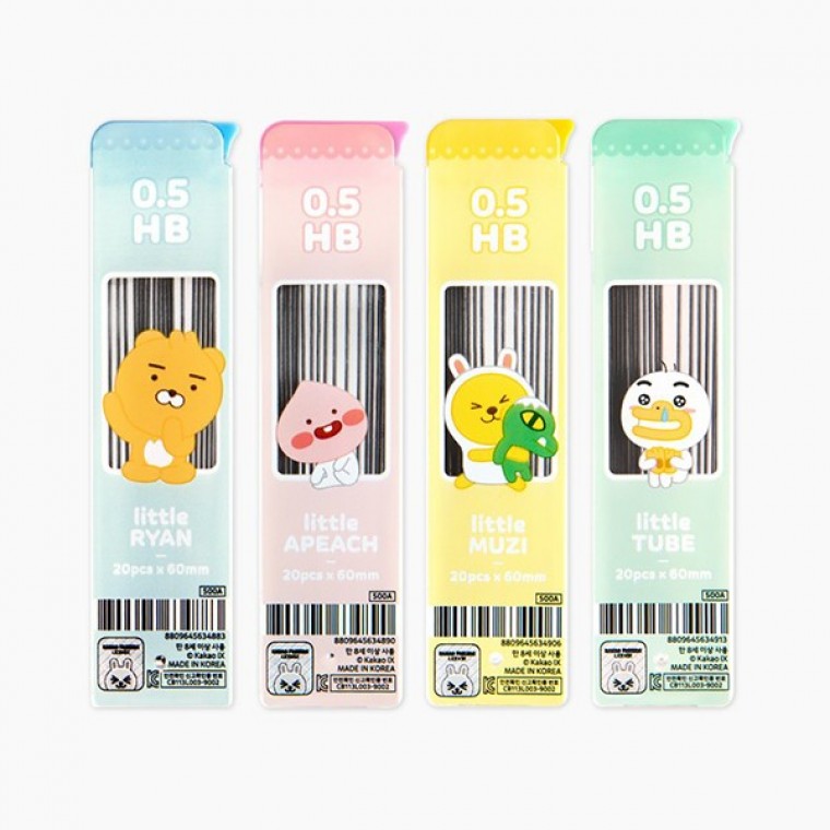 D카카오프렌즈 리틀프렌즈 샤프심 HB 0.5mm - 상품 이미지
