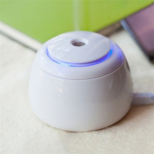저소음 usb 가습기 휴대용 초음파 탁상용 가습기 사무실 침실 무드등 - 상품 이미지