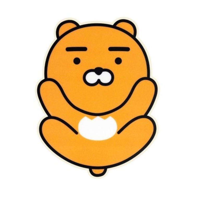 D카카오 형태 마우스패드 라이언 1개 - 상품 이미지