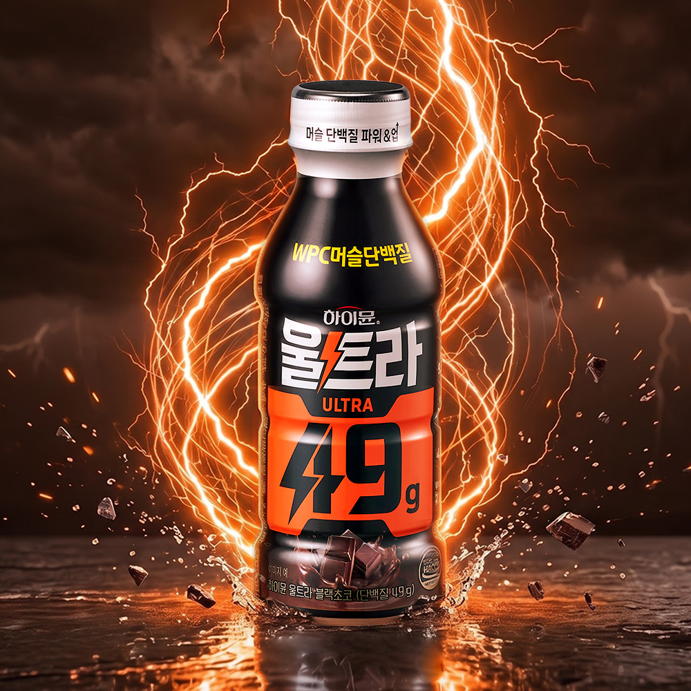 하이뮨 울트라 블랙초코, 400ml, 18개 - 상품 이미지