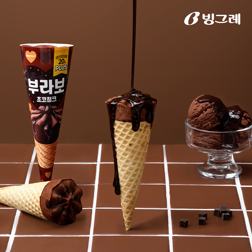 해태아이스 부라보콘 바닐라 160ml 24개 아이스크림 - 상세 이미지 3