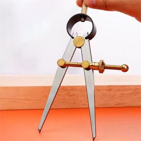 금속 가죽 공예 컴퍼스 20cm 드로잉 목공 컴퍼스 디바이더 수공예 - 상세 이미지 2
