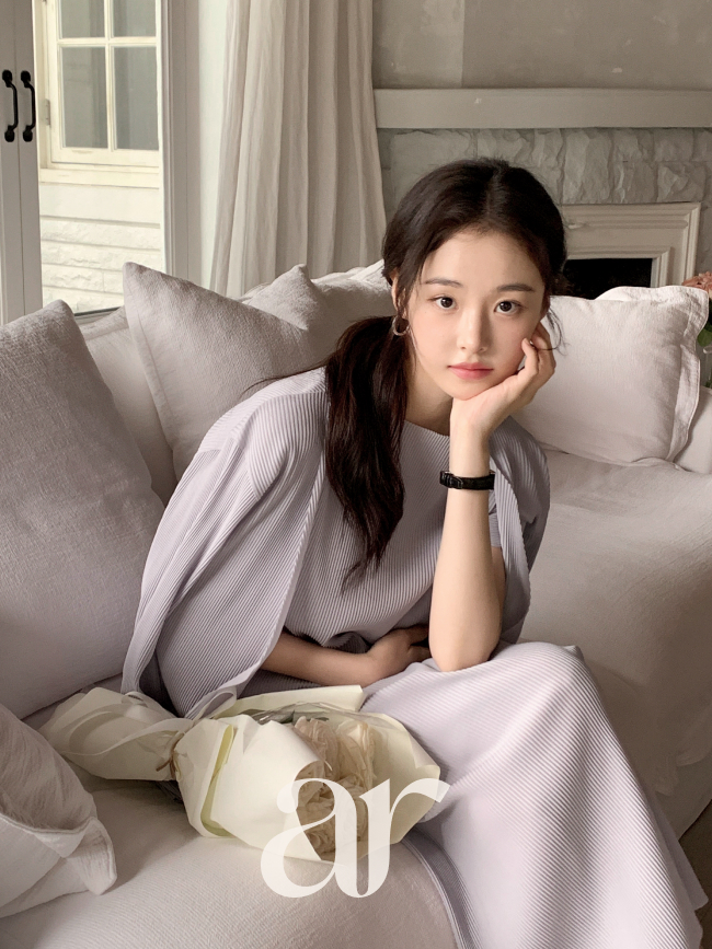 (국내제작) 플리츠 가디건 반팔 티셔츠 롱스커트 쓰리피스 셋업 st3126 - 상세 이미지 5