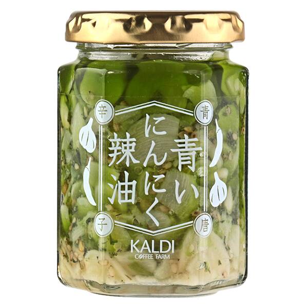 일본 칼디 KALDI 마늘고추기름 와사비 참깨 풋고추라유 120g - 상세 이미지 2
