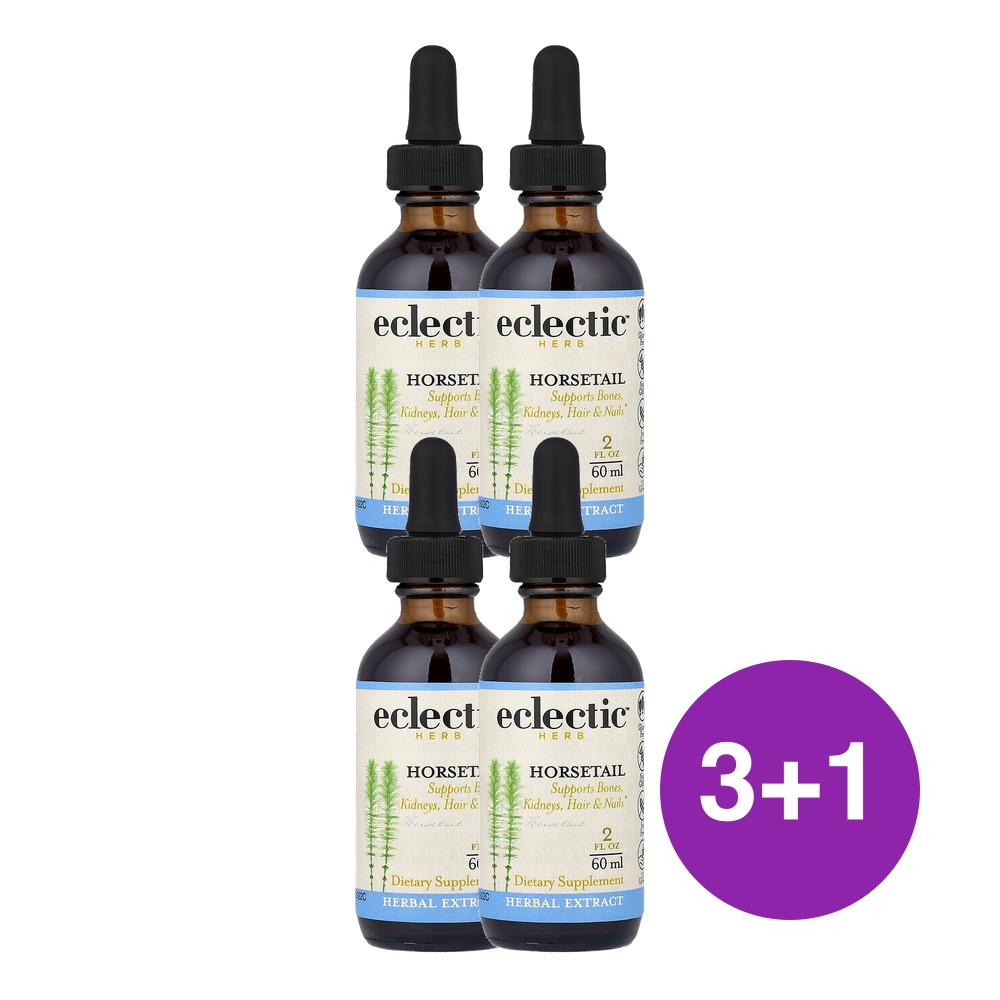 Eclectic Herb 쇠뜨기 추출물 60ml, 4개