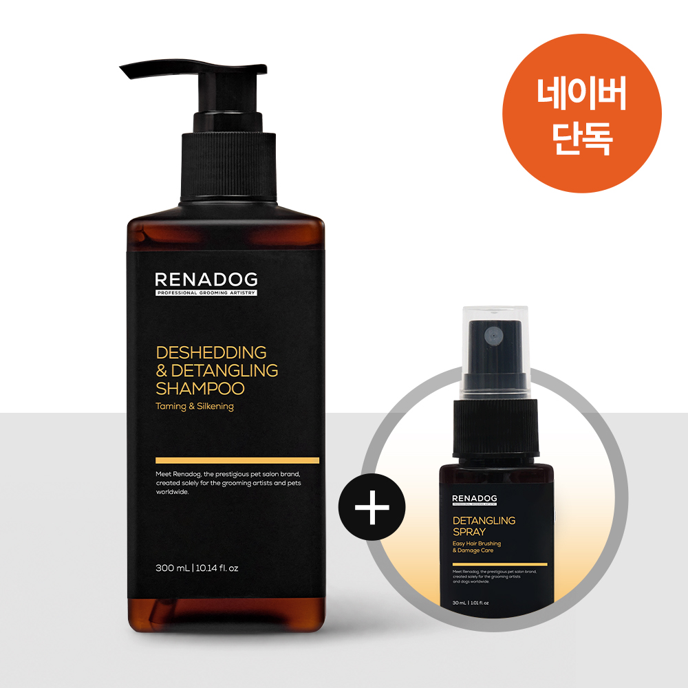 [고양이의 날] 레나독 디셰딩&디탱글 샴푸 300ml - 상품 이미지