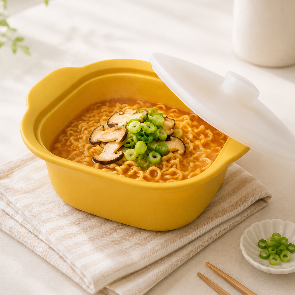 실리가든 국산 실리콘 찜기 이유식 야채 계란찜 냄비 600ml - 상품 이미지
