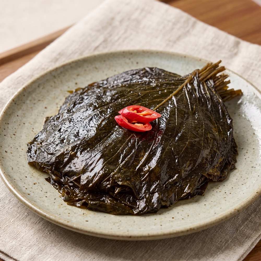 짜지 않고 향긋한 밥도둑 간장깻잎 장아찌 1kg+1kg - 상품 이미지