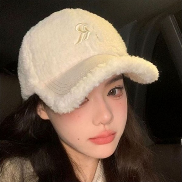 데일리 여성 털 볼캡 캐주얼 여성 양털 털모자 따뜻한 겨울 - 상품 이미지