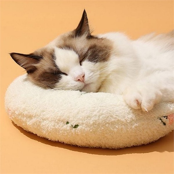 뽀글이 반려동물 넥필로우 반려묘 고양이 강아지 쿠션 머리 포근 - 상세 이미지 2