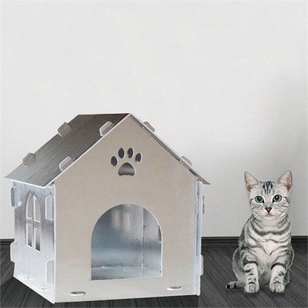 겨울용 고양이 급식소 방수 야외 고양이 집 길냥이 보호소 - 상세 이미지 2