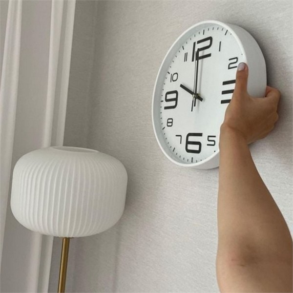 모던 무소음 벽 시계 29.5cm 인테리어 원형 벽 시계 저소음 - 상품 이미지