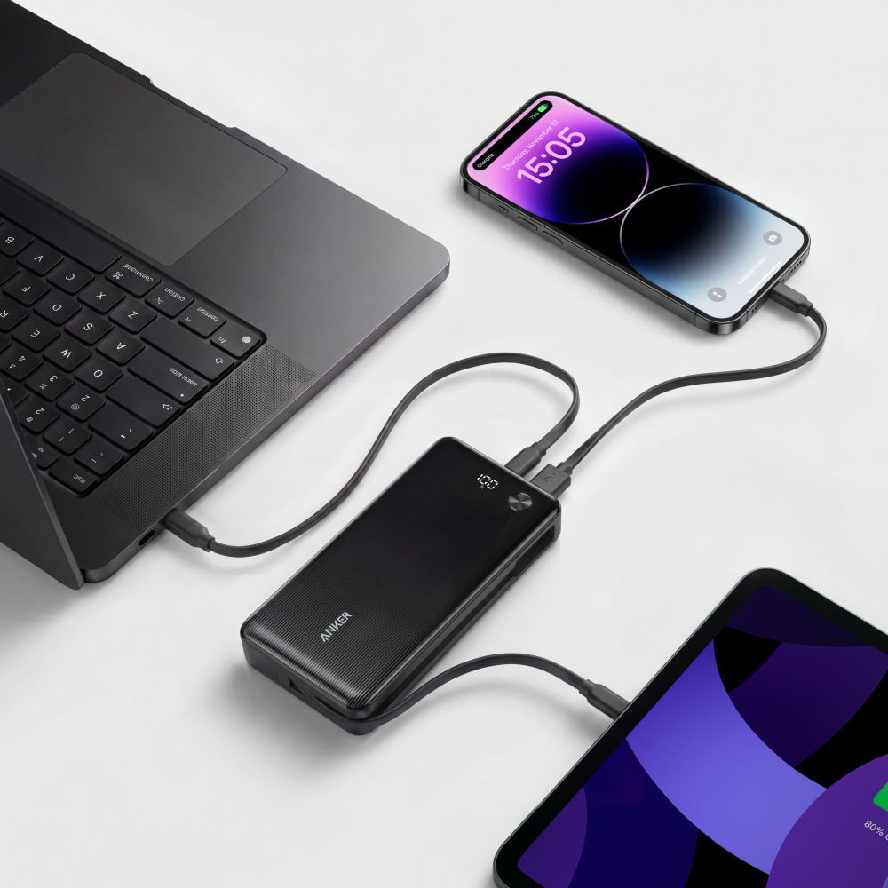 앤커 파워뱅크 20000mAh 87W 보조배터리 (C타입 케이블 일체형) A1118 - 상세 이미지 5