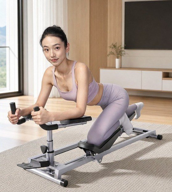 크롤링머신 허리 척추 운동 복근 롤러 코어 전신 근력 강화 홈트레이닝 실내 운동기구 - 상세 이미지 4