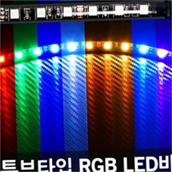 차량용 방수 led 바 12V 플렉시블 자동차 led 바 튜브형 - 상품 이미지