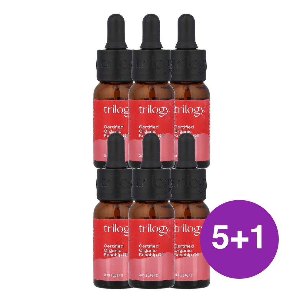 Trilogy 인증 로즈힙 오일 20ml, 6개 - 상품 이미지