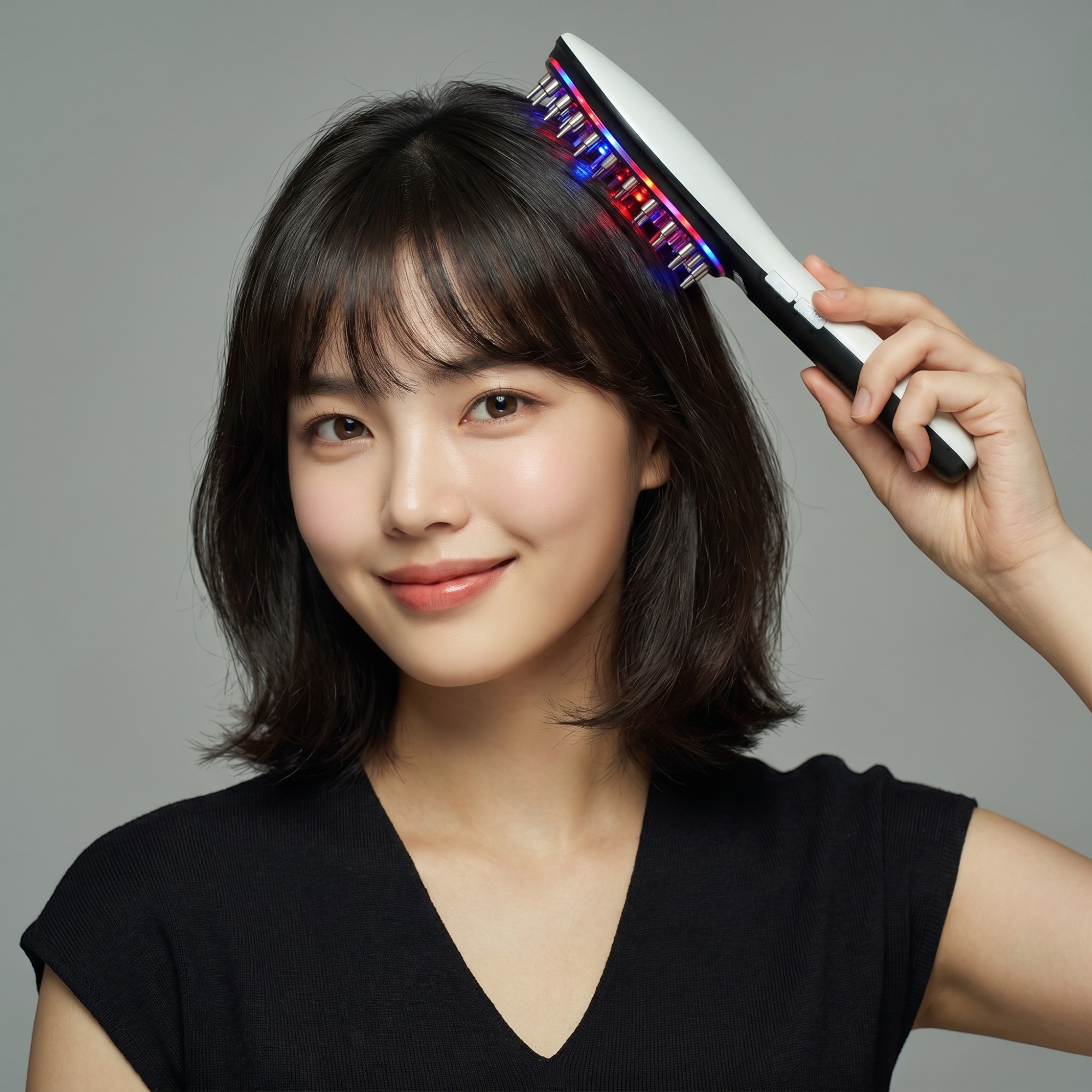 펄케어 고주파 EMS 두피 마사지기 관리기 헤어프로