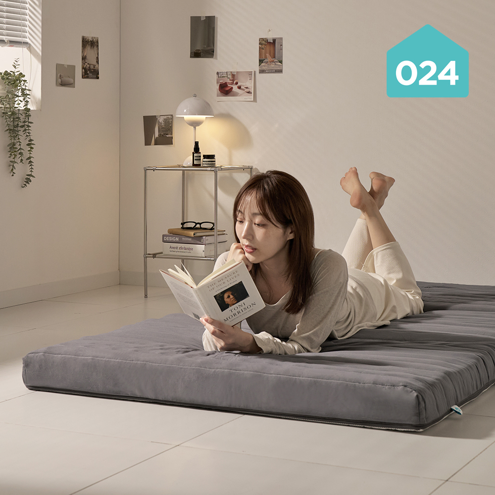 024홈 국민토퍼 3단 접이식 토퍼 매트리스 푹신한 바닥 침대 8cm 멀티싱글 상품 이미지