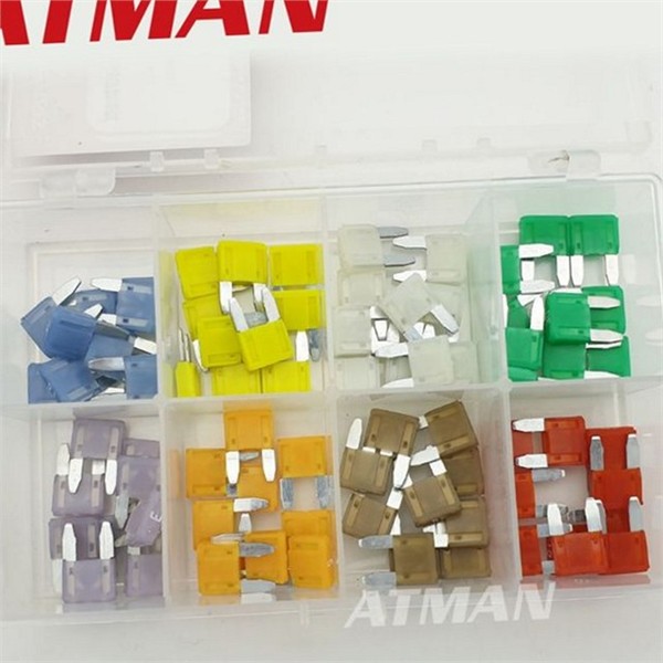 소형 자동차 퓨즈 80pcs 블레이드 차량용 퓨즈 휴즈 80개 - 상세 이미지 2