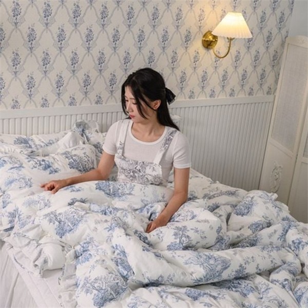 30수 사계절 차렵 이불 Q 호텔 광목 차렵 이불 슈퍼 - 상세 이미지 2