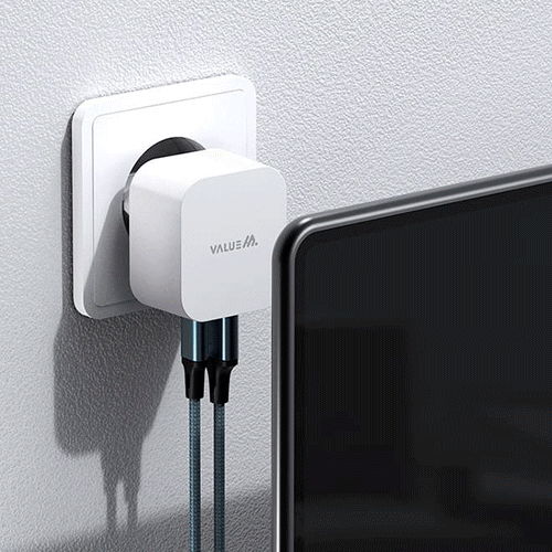 [VALUEM] 벨류엠 25W(PD3.0+QC3.0) 2포트 PSS 초고속 분리형 충전기 - 상세 이미지 5