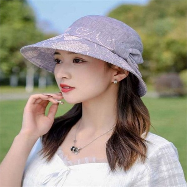 나들이 여성 버킷 햇 데일리 여성 벙거지 모자 할머니 여름 - 상품 이미지