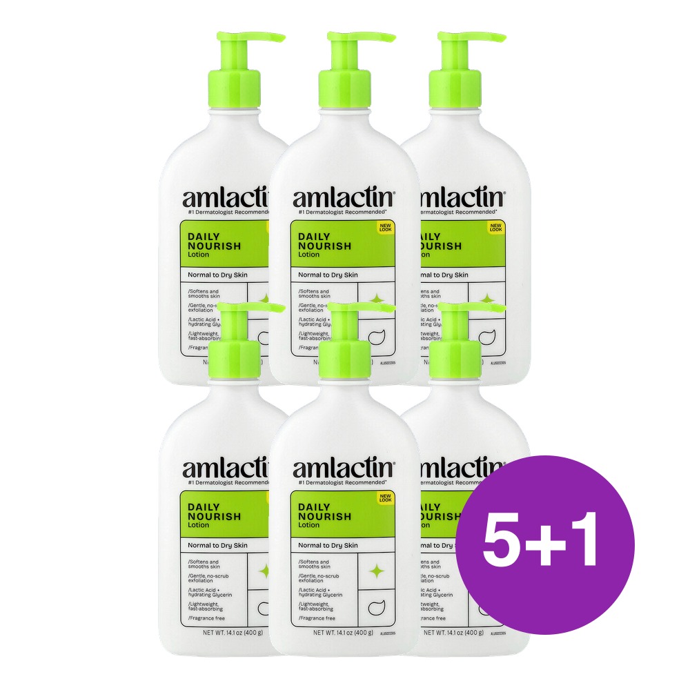 Amlactin 데일리 너리싱 로션 400g, 6개 - 상품 이미지
