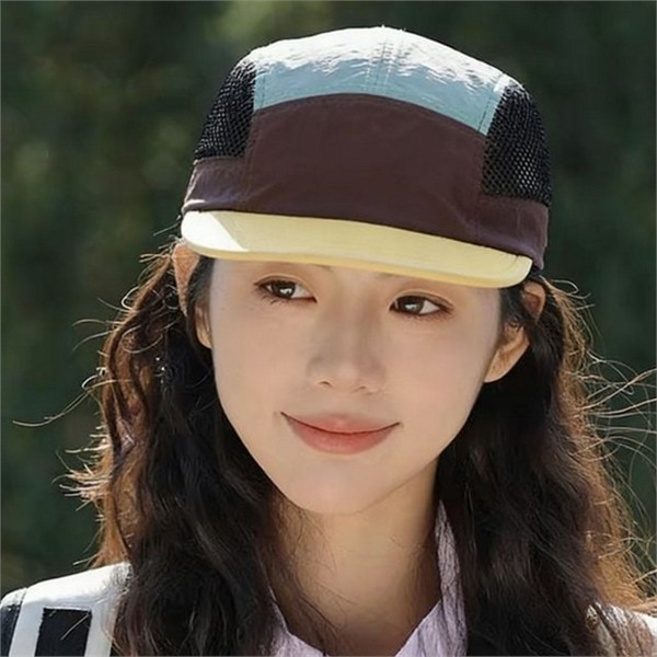 폴리에스터 투톤 매쉬 볼캡 야구 무지 매쉬 볼캡 스포츠 여름 - 상세 이미지 2