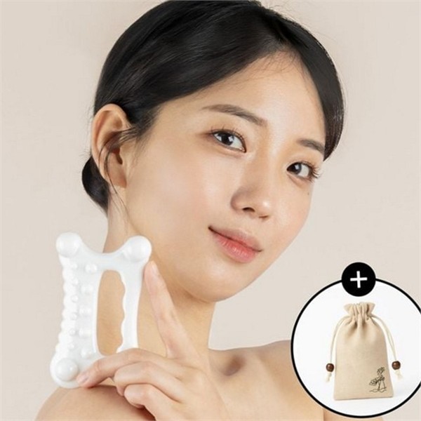 승모근 괄사 마사지기 홈케어 종아리 괄사 얼굴 전신 어깨 쇄골 - 상품 이미지